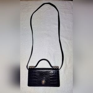 Vintage Brighton Leather Crossbody Wallet Purse